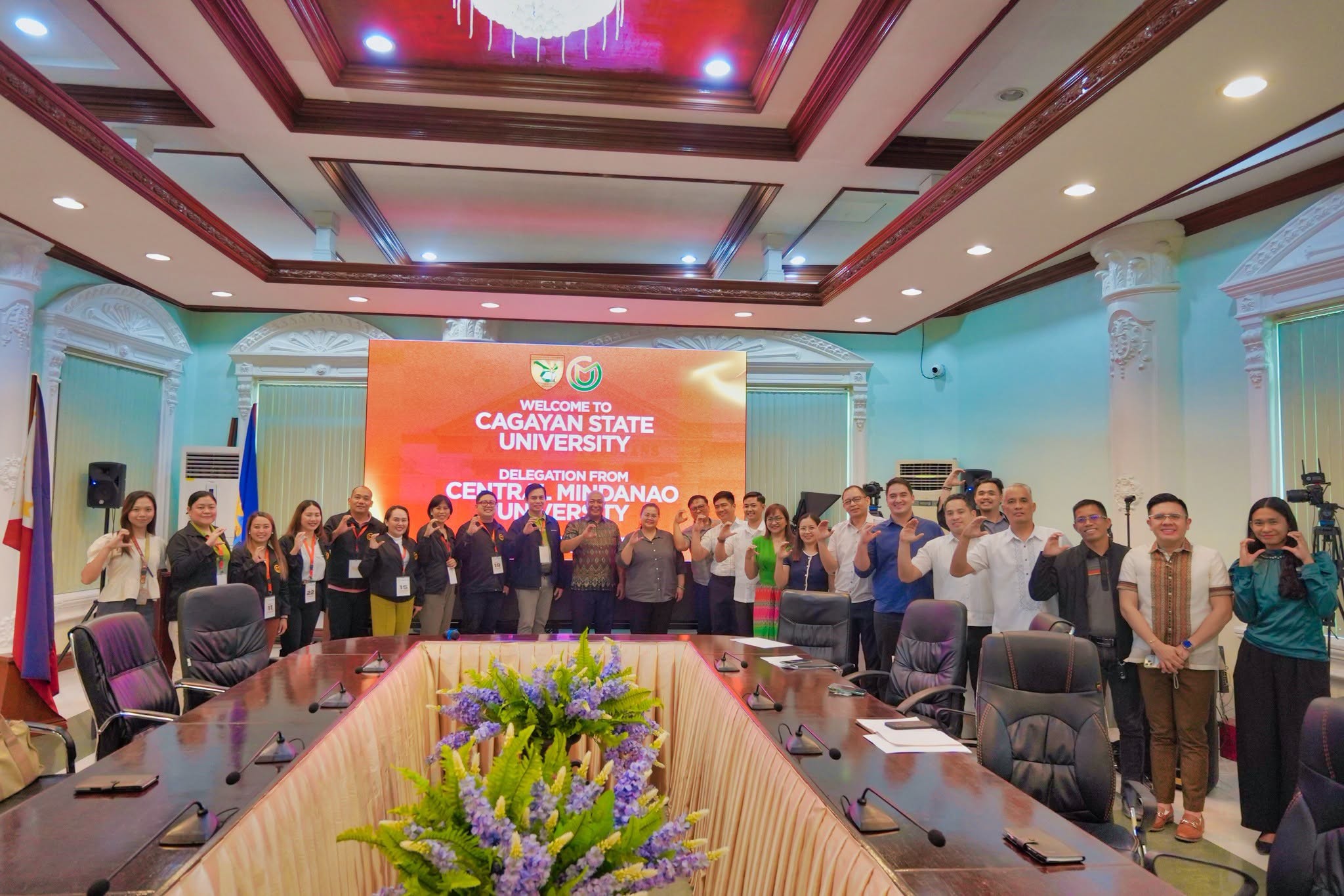 IN PHOTOS || CAGAYAN STATE UNIVERSITY WELCOMED DELEGATION OF THE CENTRAL MINDANAO UNIVERSITY (CMU), LED BY DR. photo 25